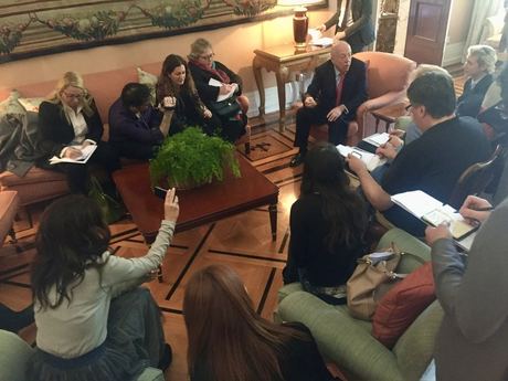 Iris: presentazione-evento a Villa Wolkonsky, residenza dell’Ambasciatore UK in Italia, Roma, 2016